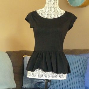 American Eagle Peplum Tee